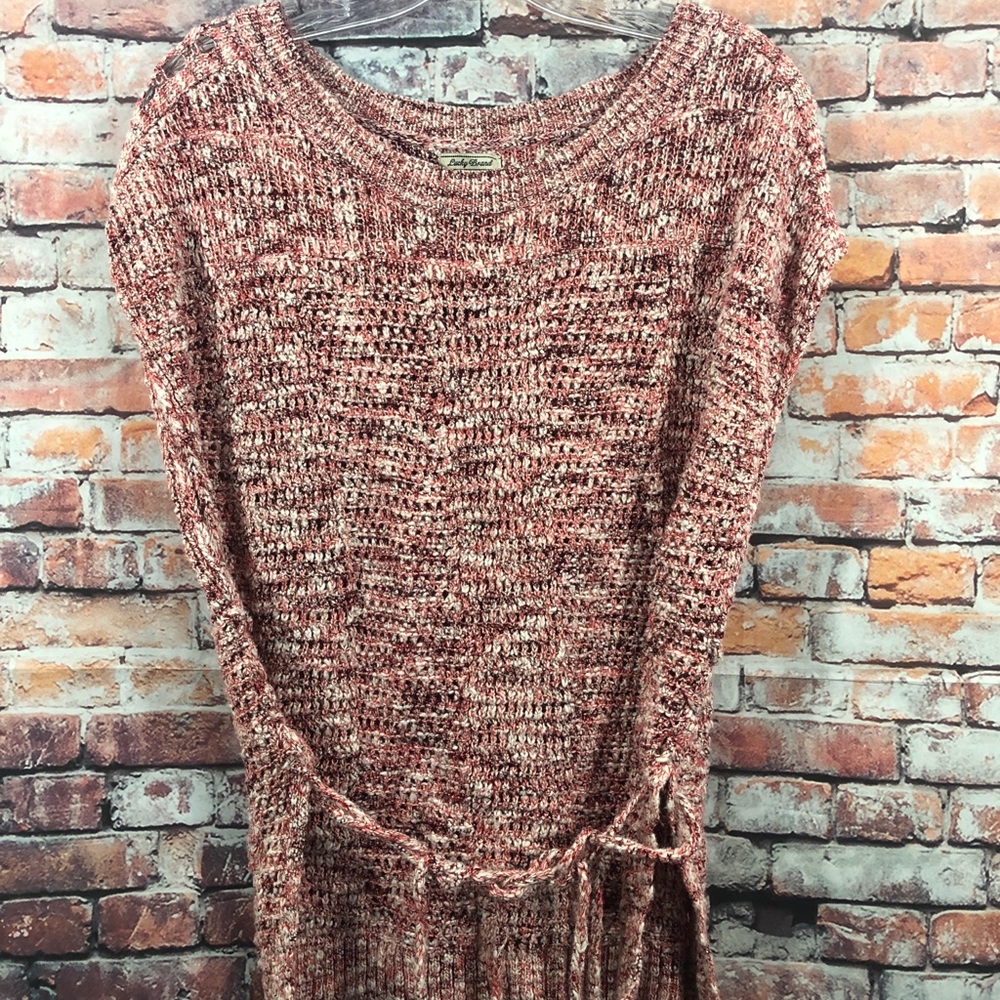 Lucky Brand Sleeveless Poncho Sweater